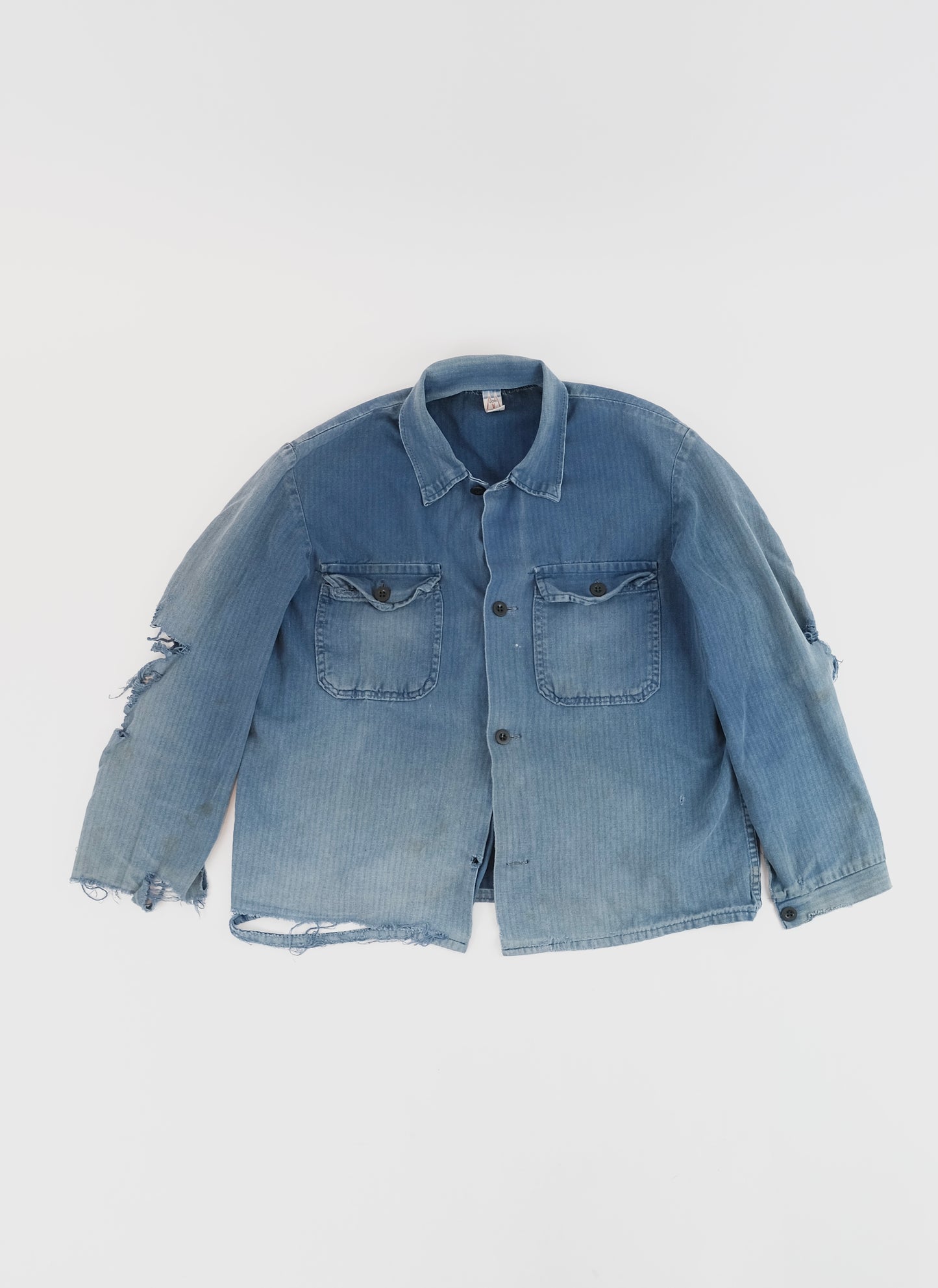 60s distressed Work jacket S