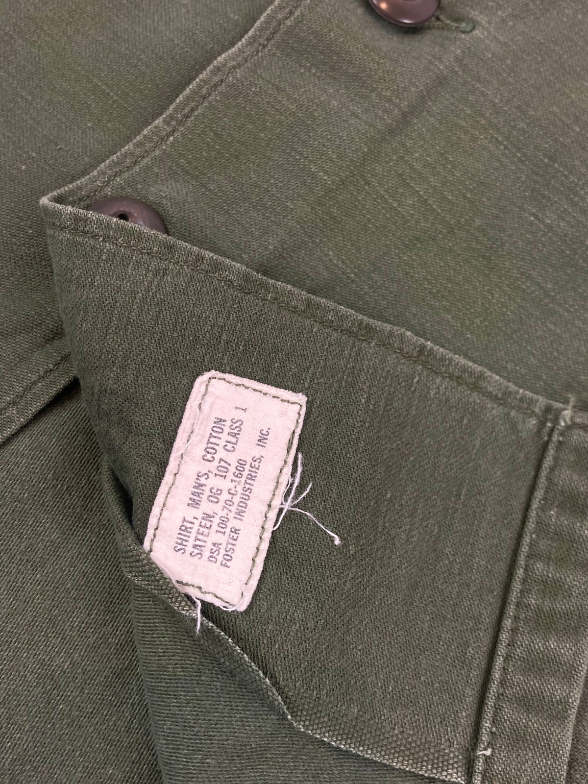 60s Vietnam Og107 shirt M