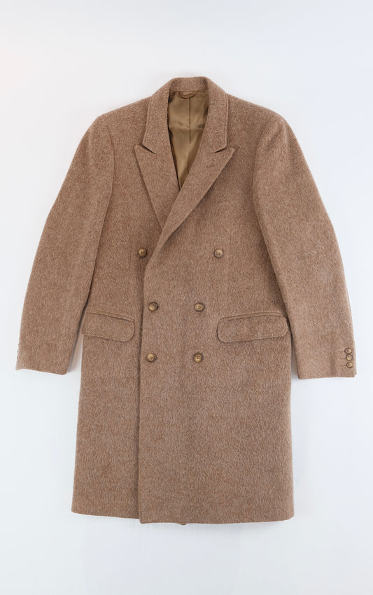 50s Double Breasted mohair wool coat