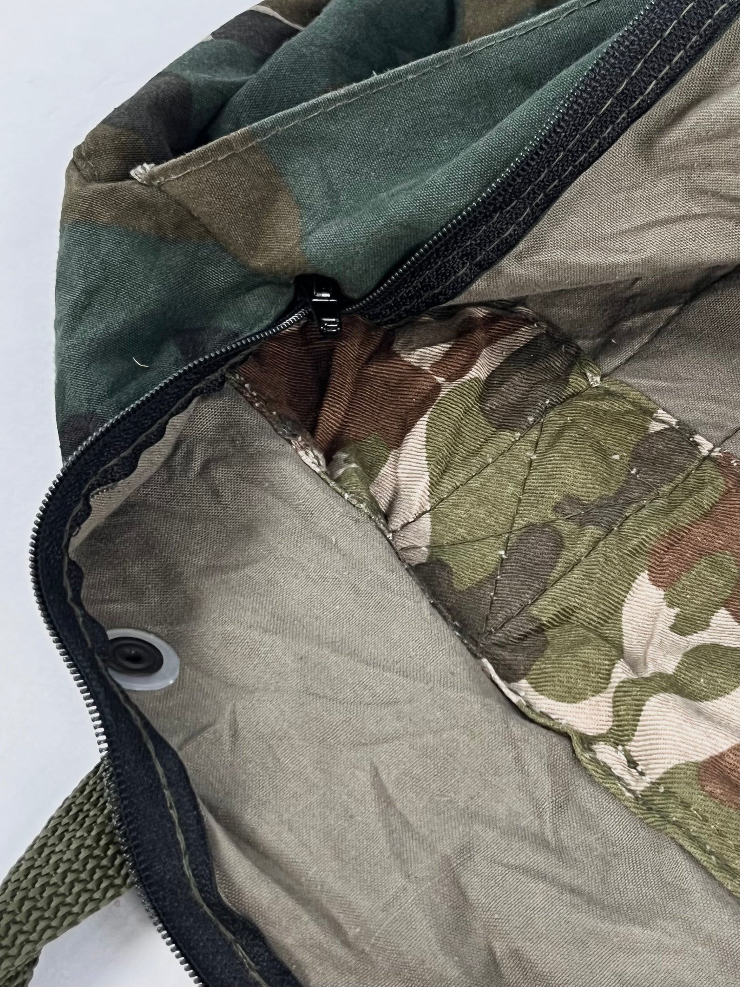Vintage Camouflage bag medium size