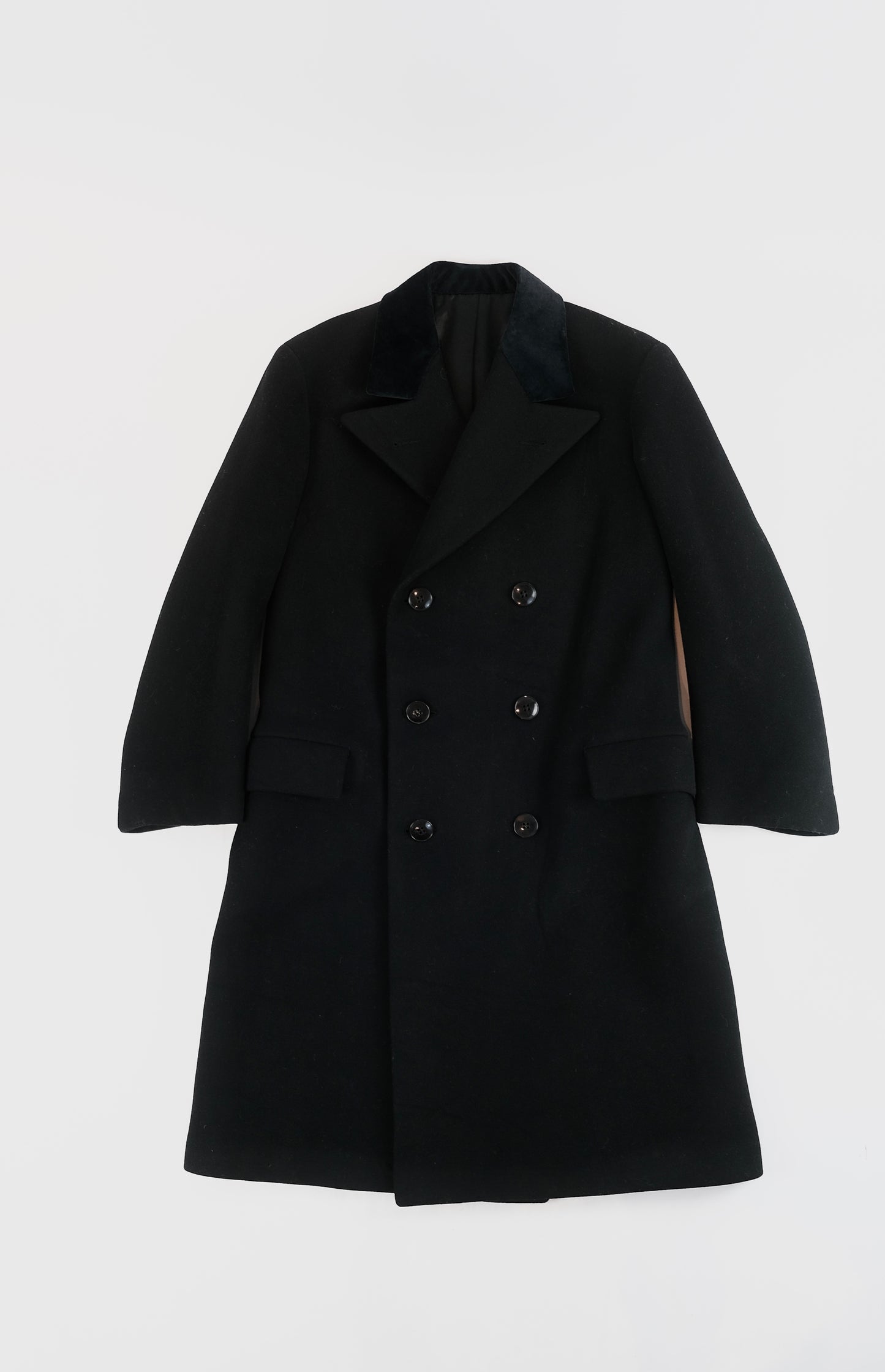 40s evening wool coat