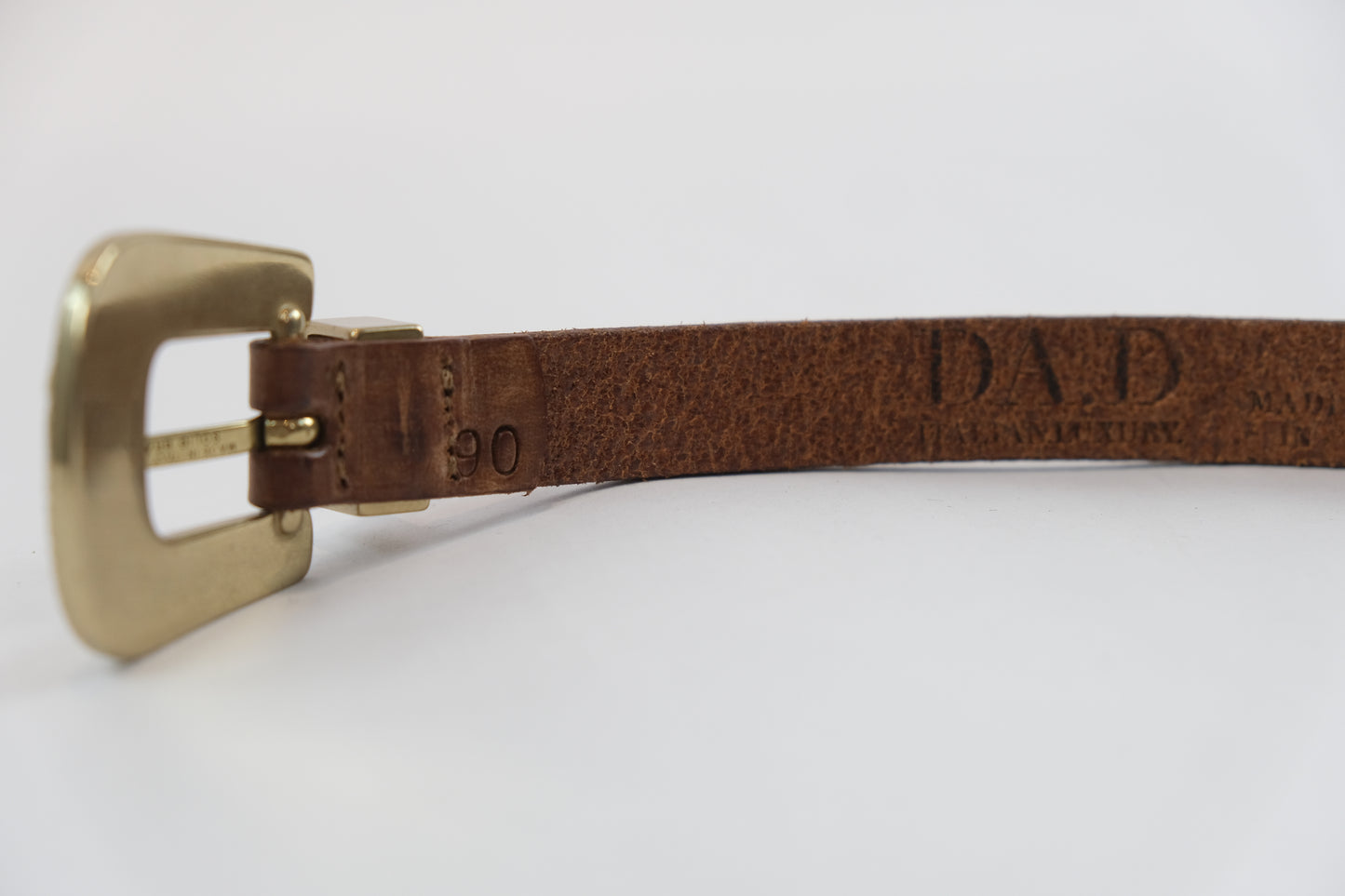 Western leather belt