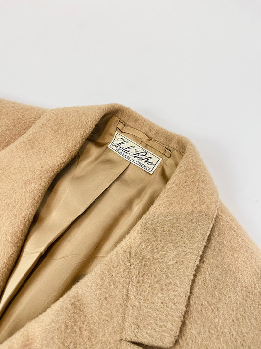 60s Double Breasted cashmere wool coat