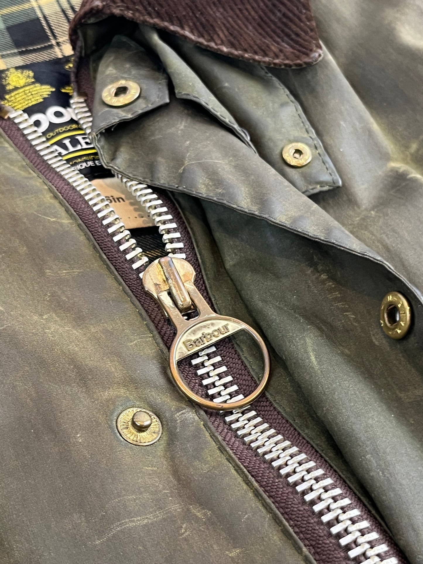 80s Barbour Bedale 4 pockets L
