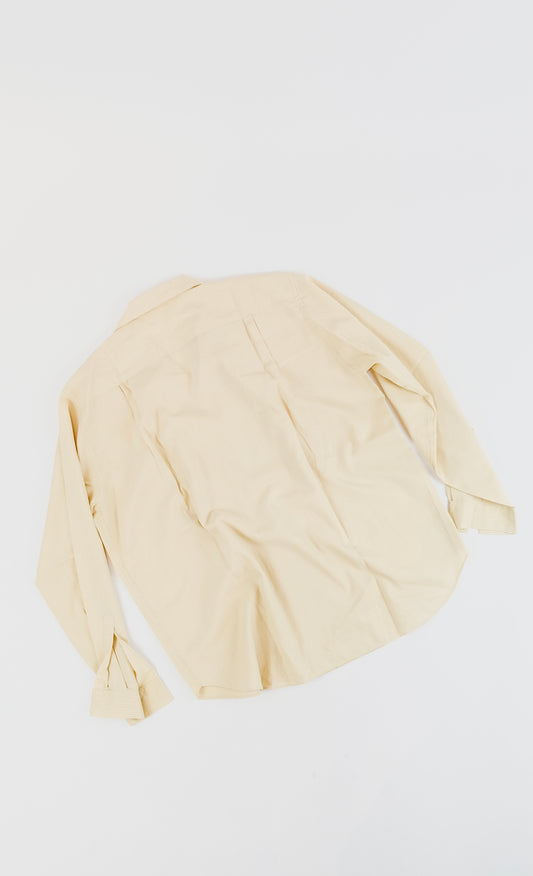 70s Hippo camp collar shirt S