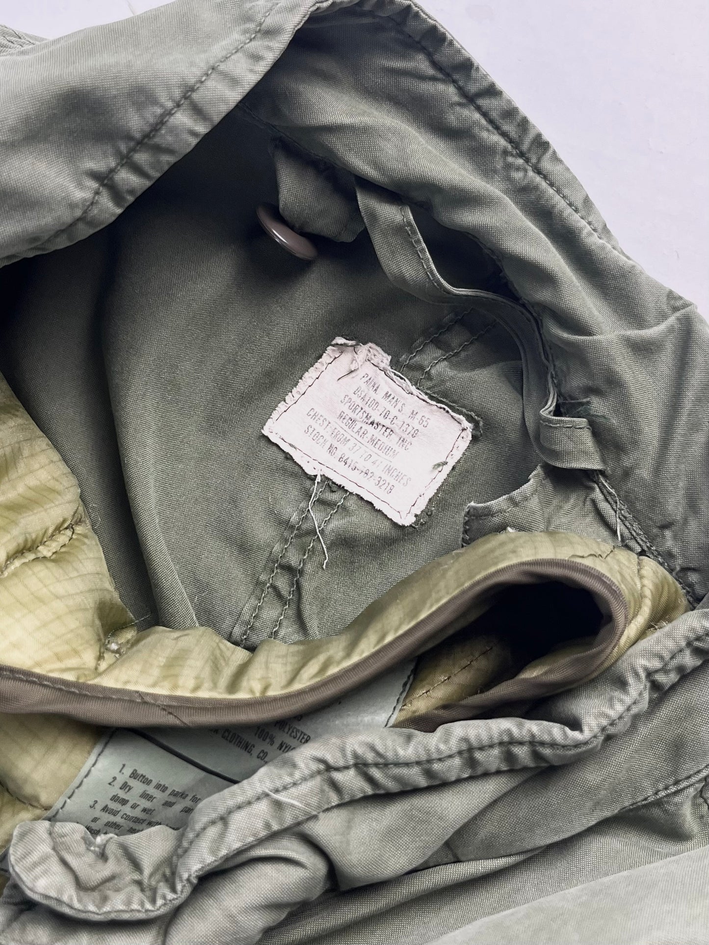 70s Fishtail parka M-65 M