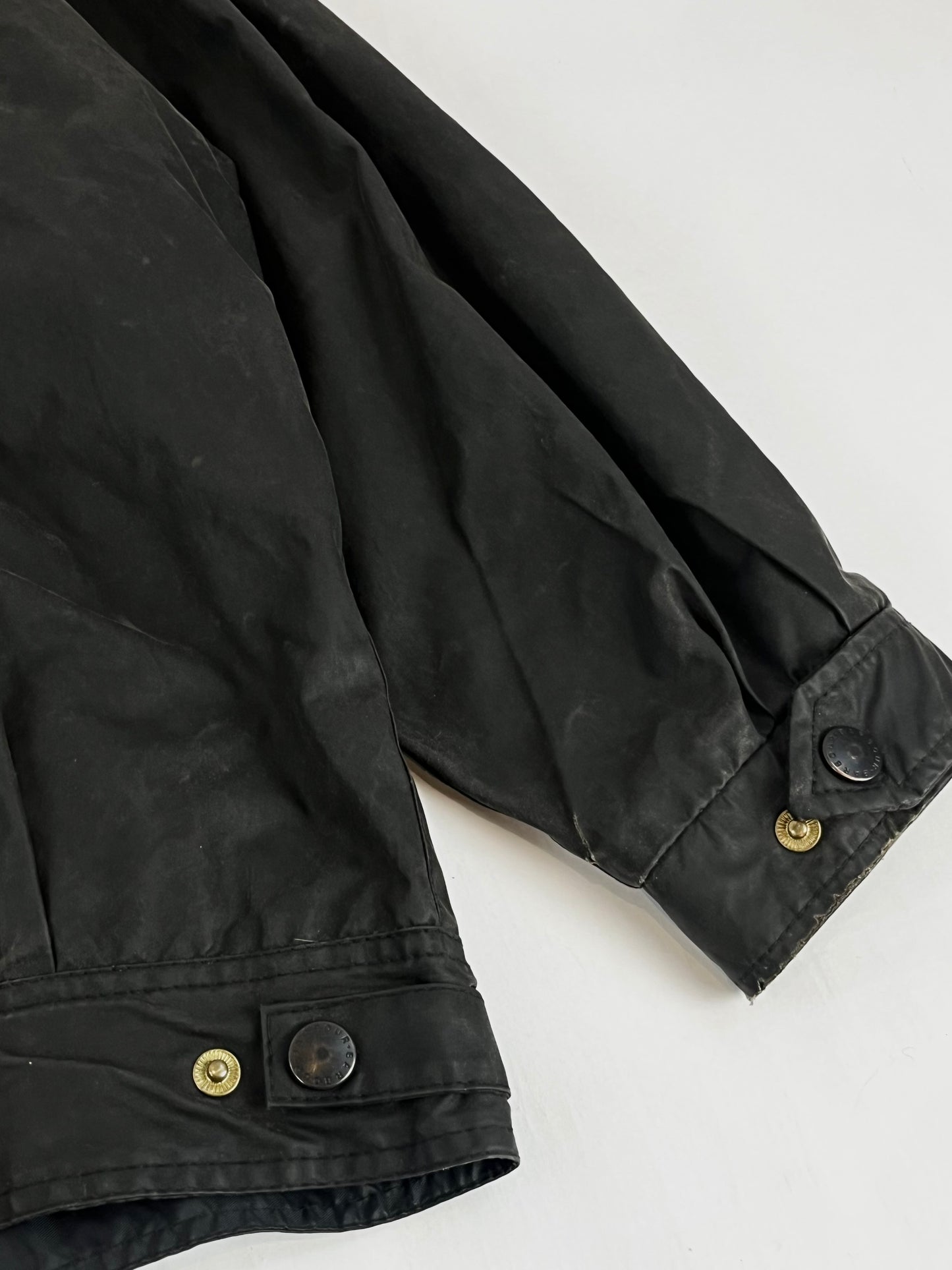 90s Barbour waxed cotton blouson L