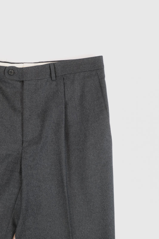 80s wool pleated trousers