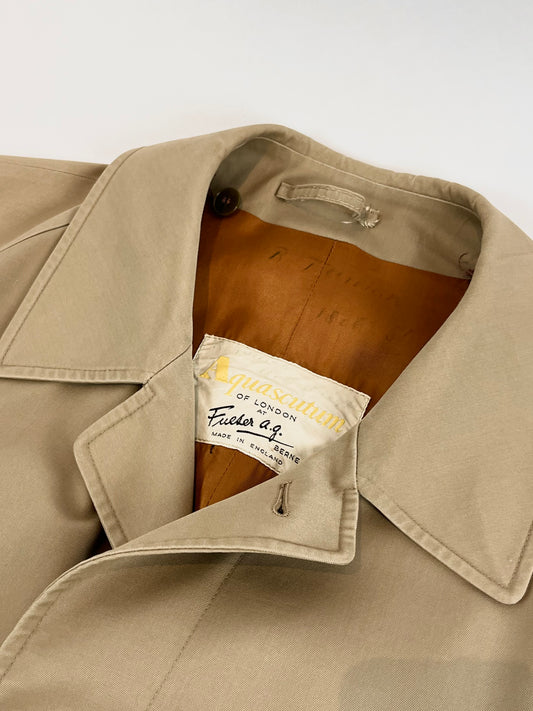 80s Aquascutum trench L