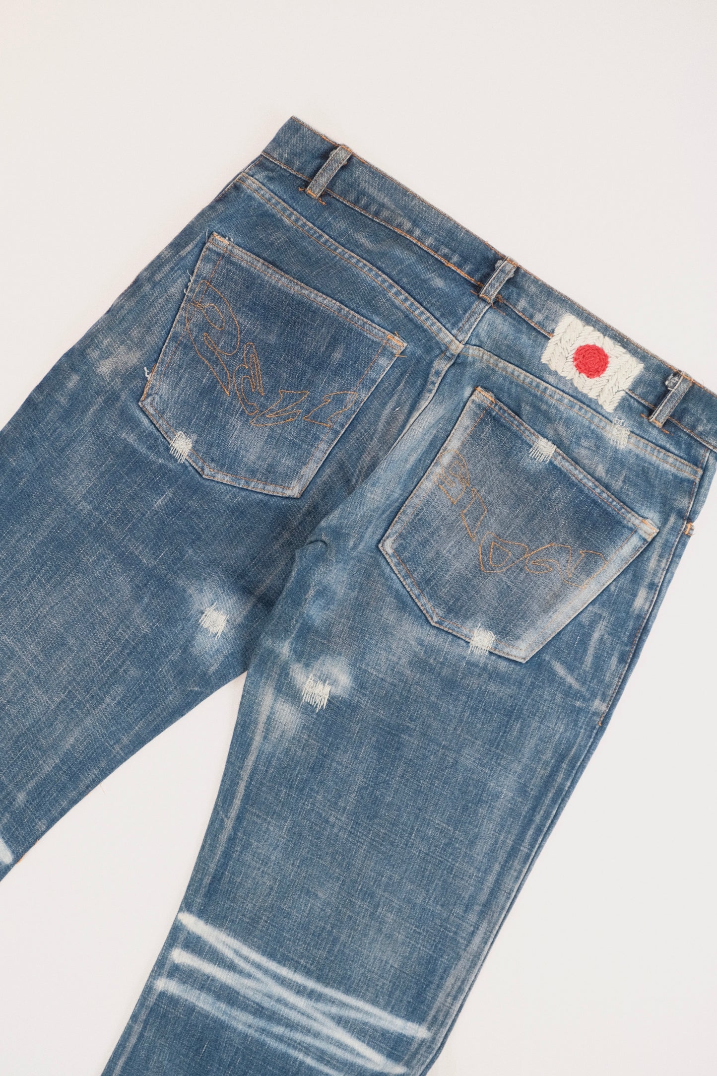 90s Religion flared jeans w34