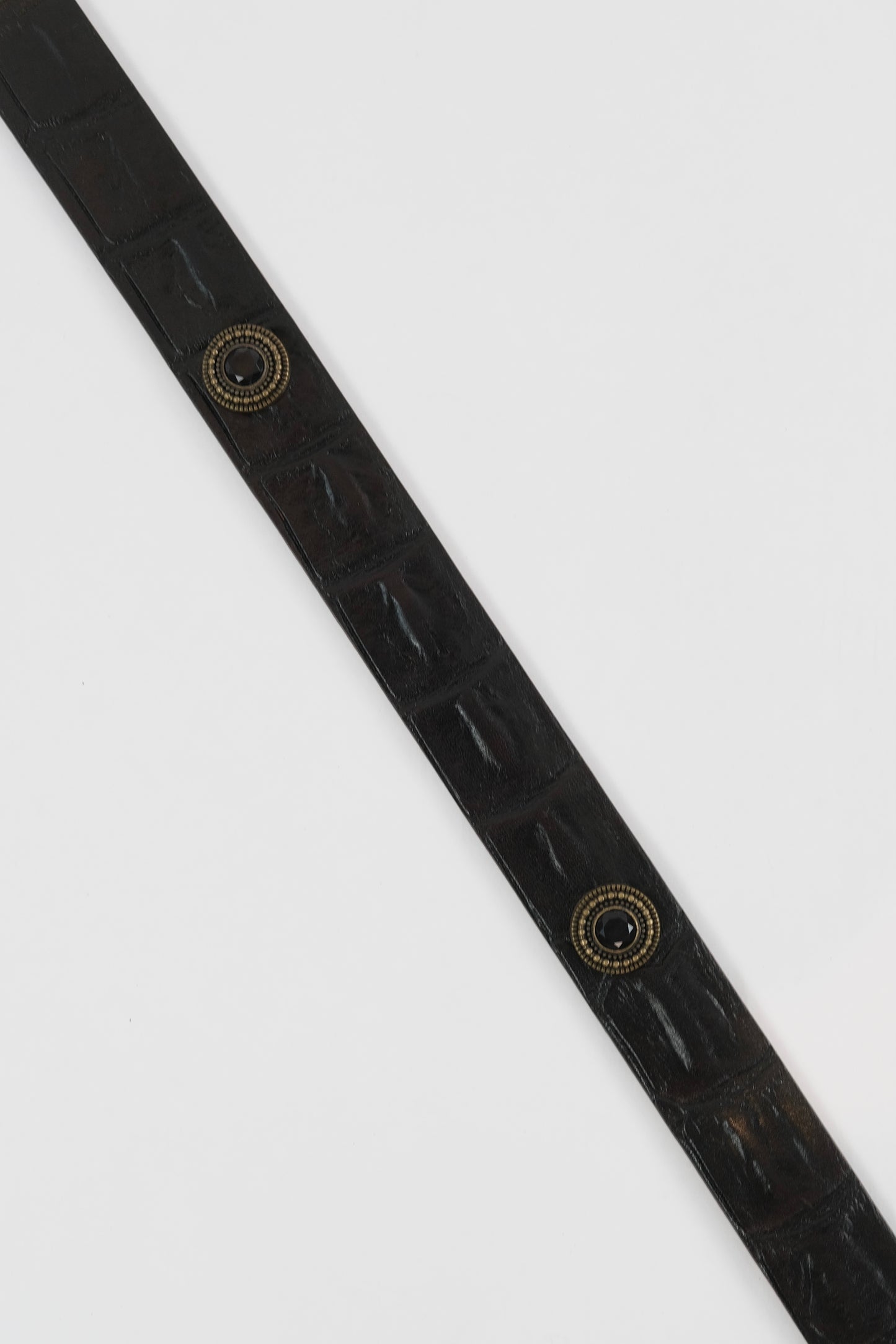 Western leather belt