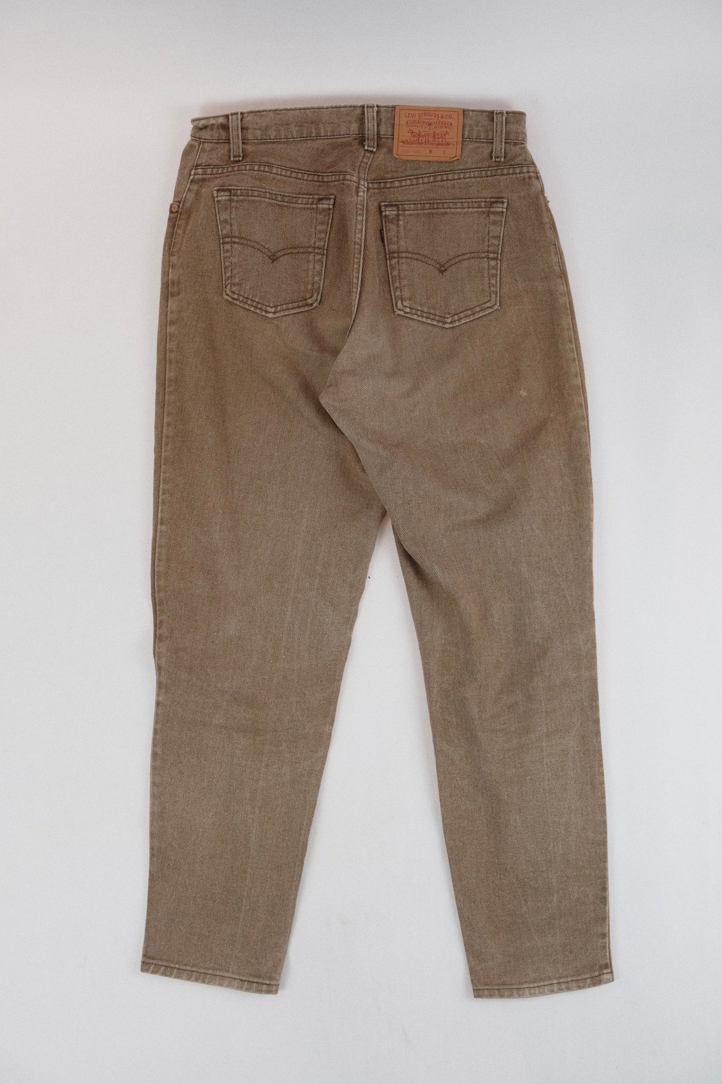 80s Levi’s brown wash denim