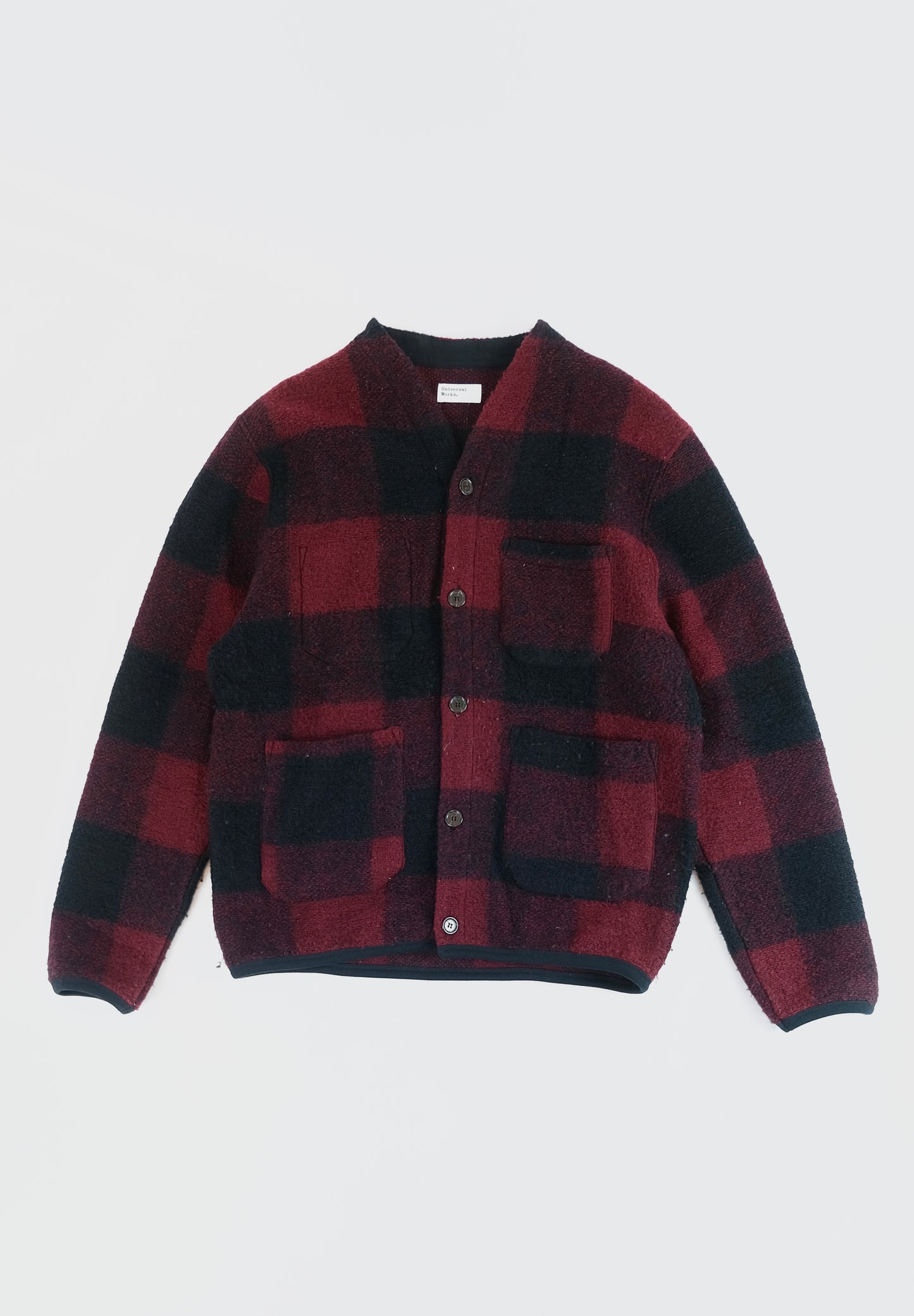 Universal works Buffalo plaid cardigan M