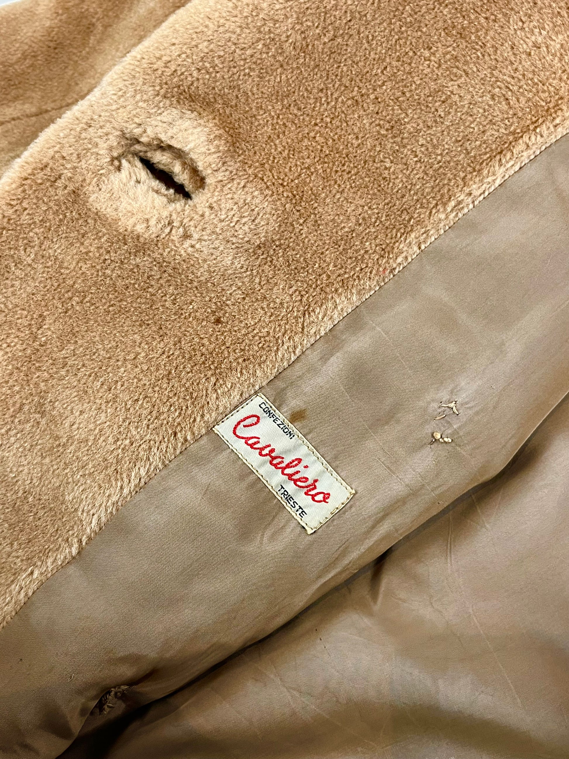 60s teddy Cavaliero coat L, Vintage Store Clochard92.com