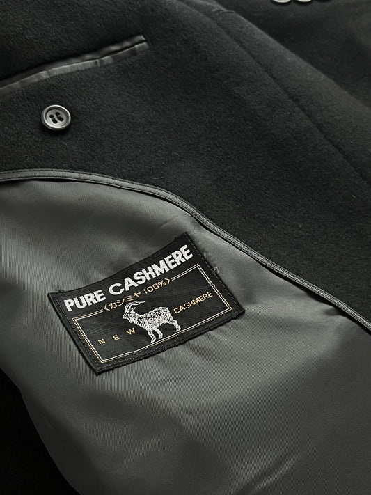 70s Japan Cashmere coat L