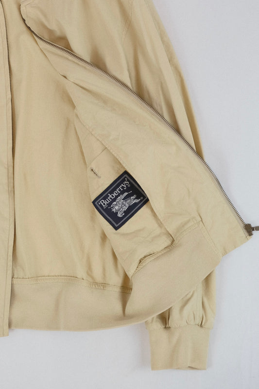 80s Burberry light bomber jacket S