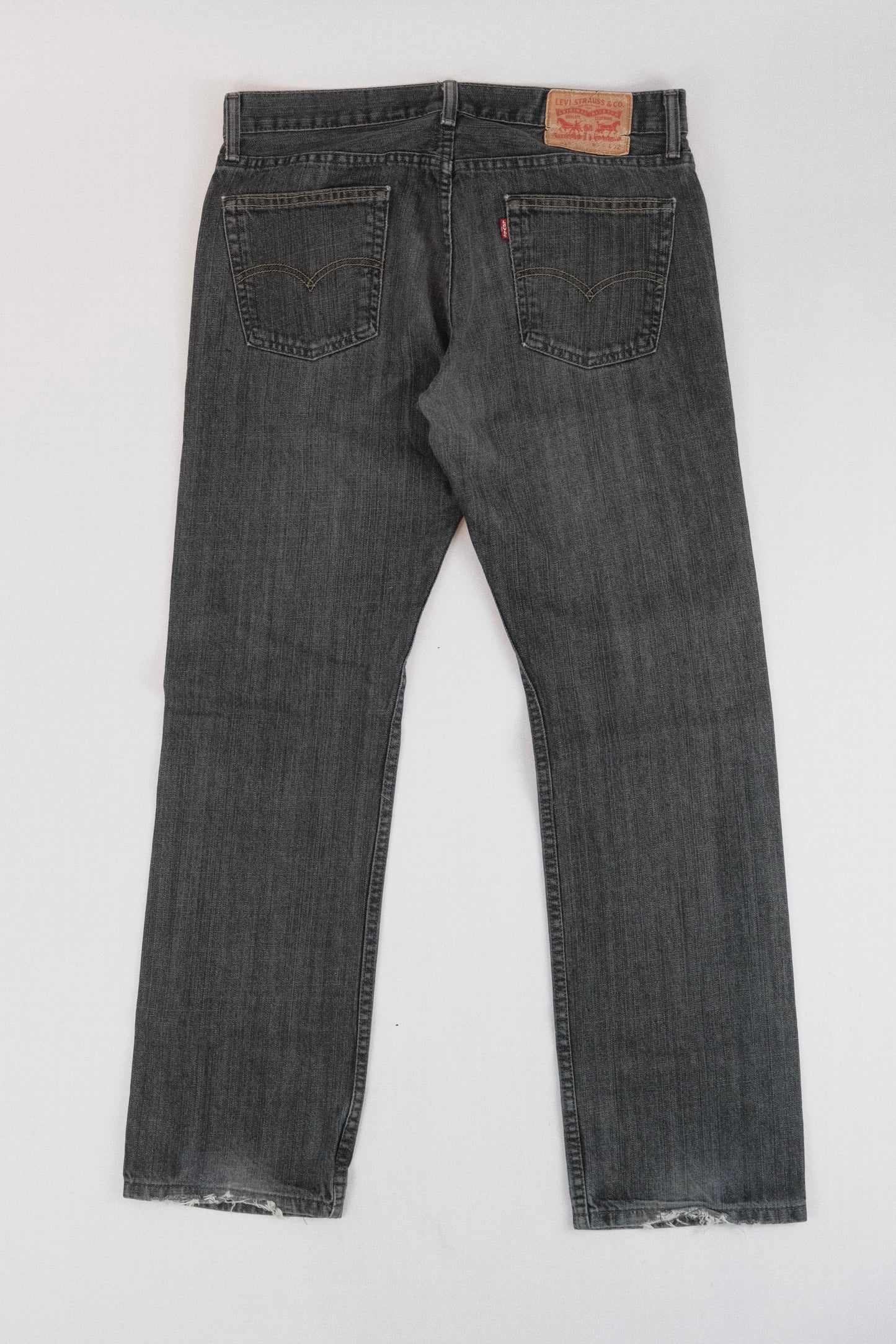 vintage black wash jeans