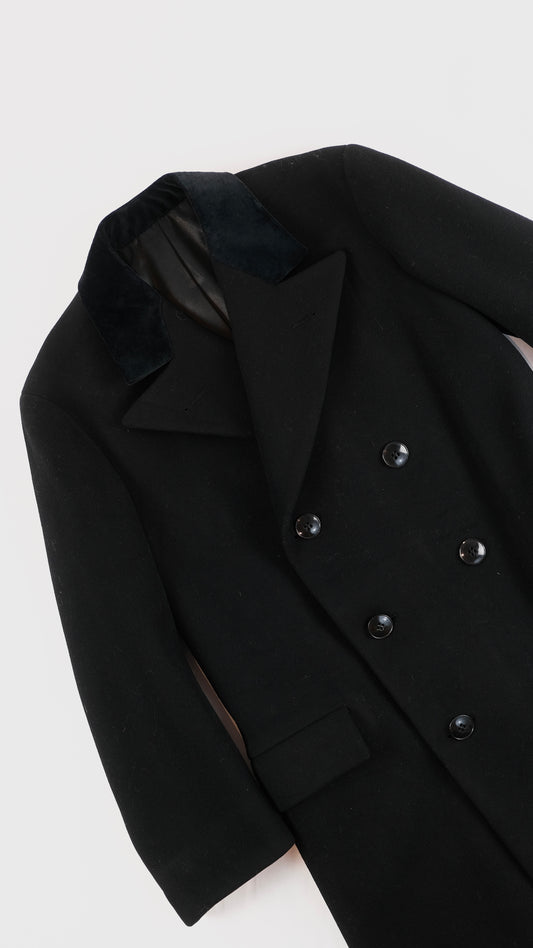 40s evening wool coat