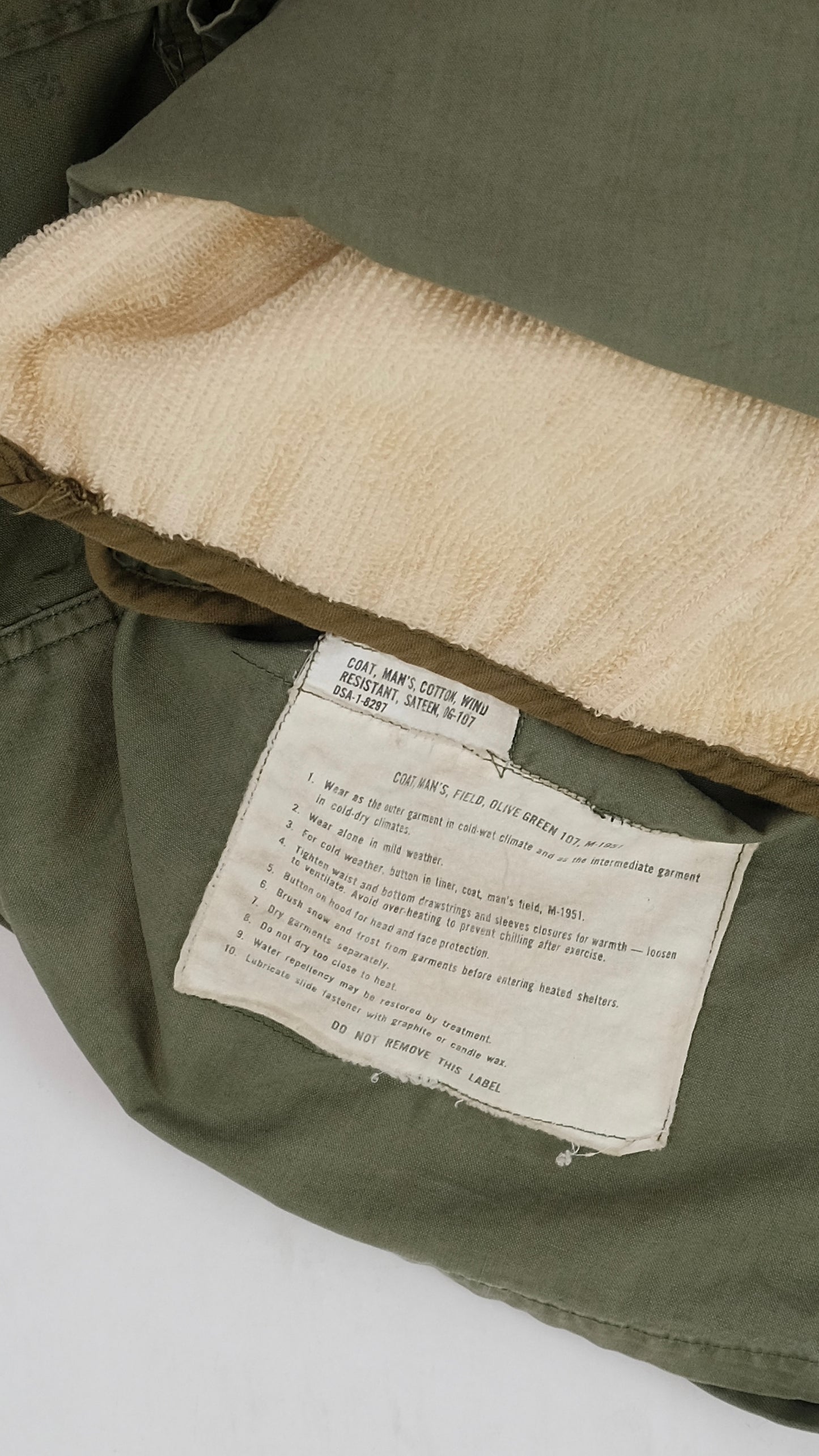 50s M-51 Field jacket lined NOS