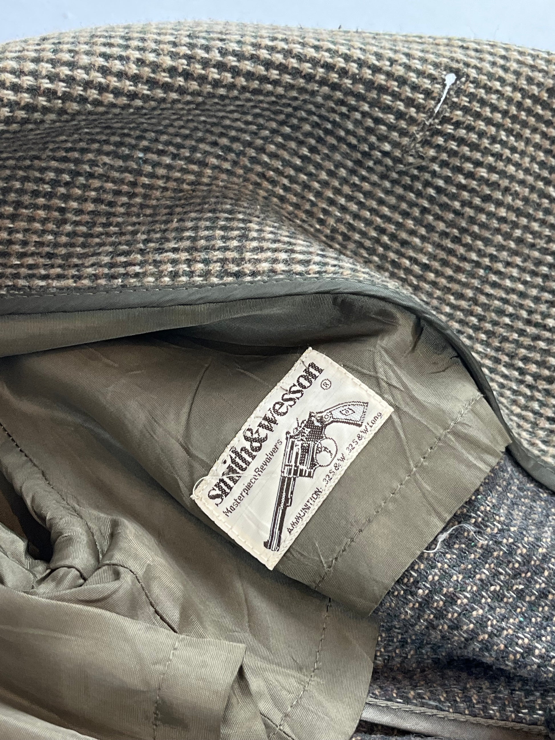 70s Smith&Wesson tweed coat S, Vintage Store Clochard92.com