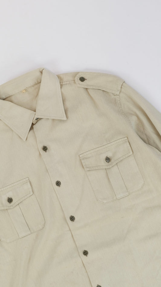 50s military light shirt