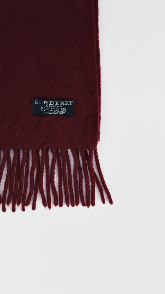 Vintage Burberry Cashmere scarf