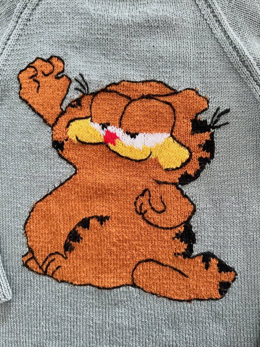 Hand Knitted W/ Garfield M