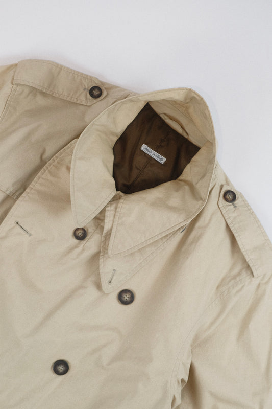 80s Emporio Armani trench coat XL