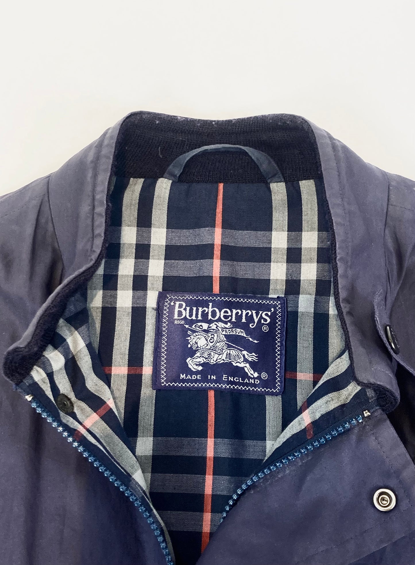 80s Burberry light jacket M
