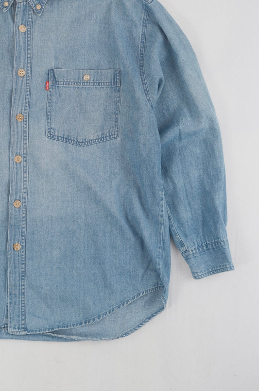 90s Levi’s Denim button down shirt XL