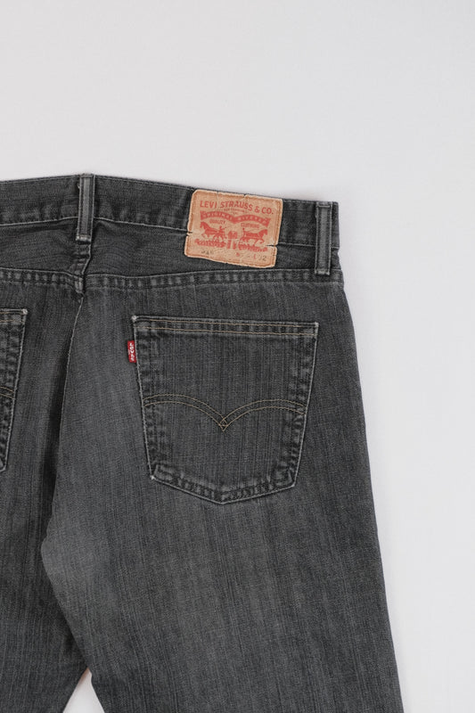 vintage black wash jeans