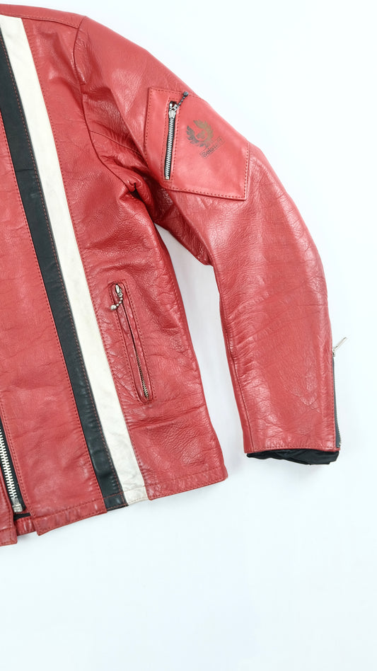 70s Belstaff Leather racing jacket M