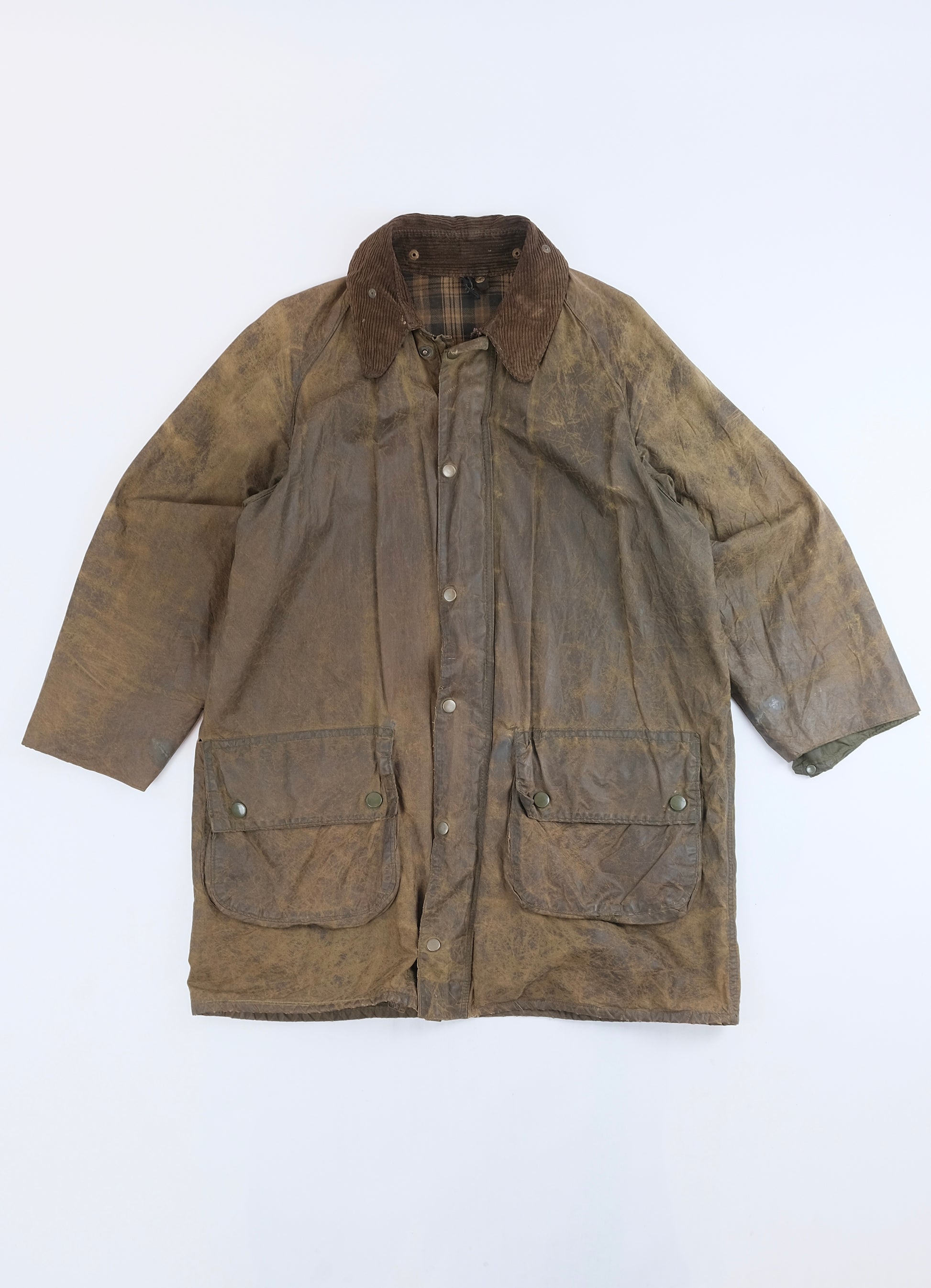 70s Barbour waxed jacket L, Vintage Store Clochard92.com