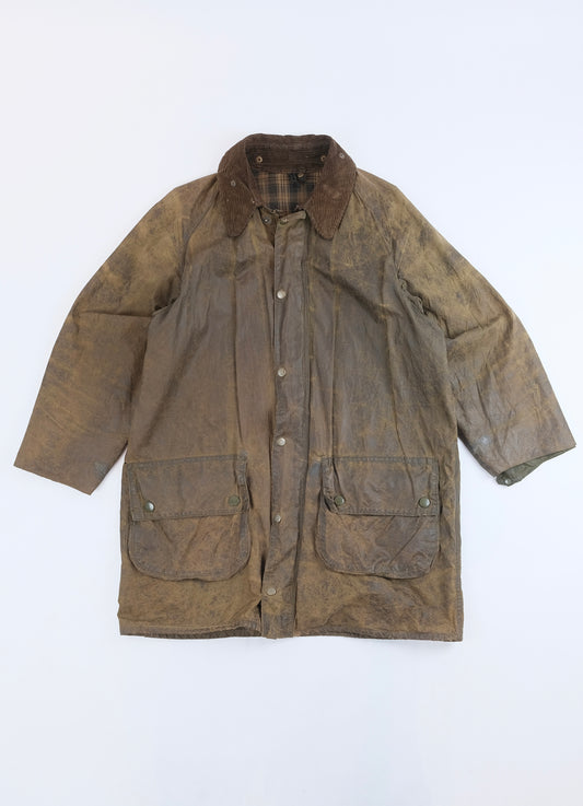 70s Barbour waxed jacket L