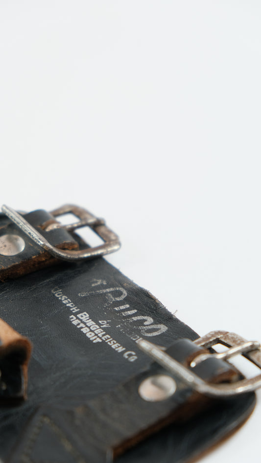 50s Buco embossed biker belt