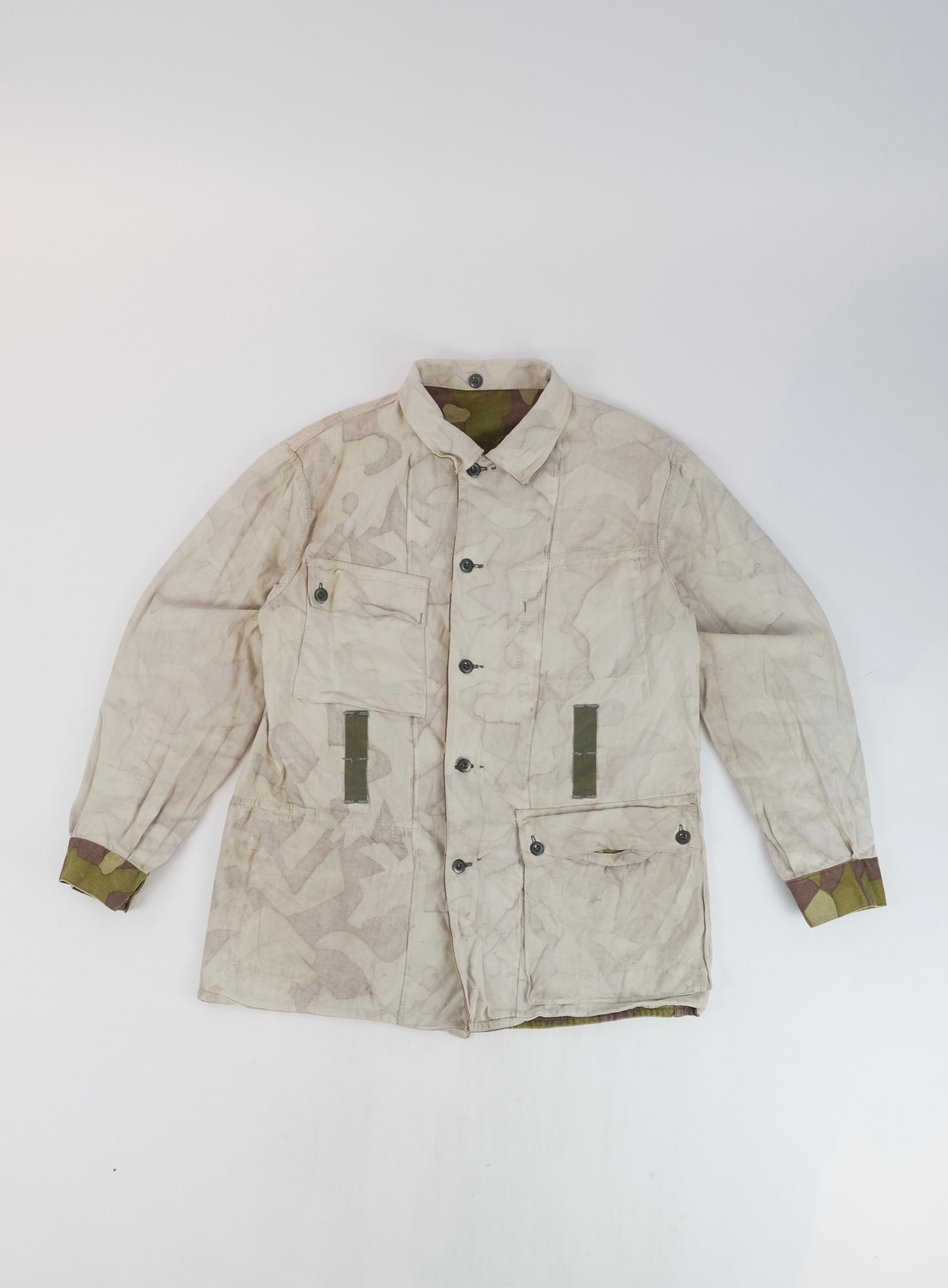 60s Finnish Reversible Camouflage jacket XL