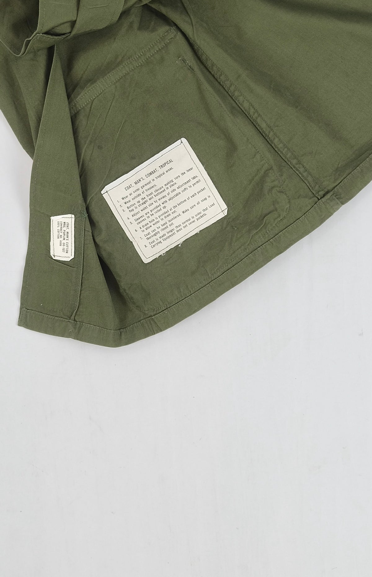 60s Jungle jacket 2nd type NOS M