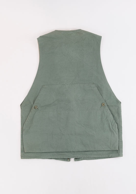 70s Hunting cotton vest M
