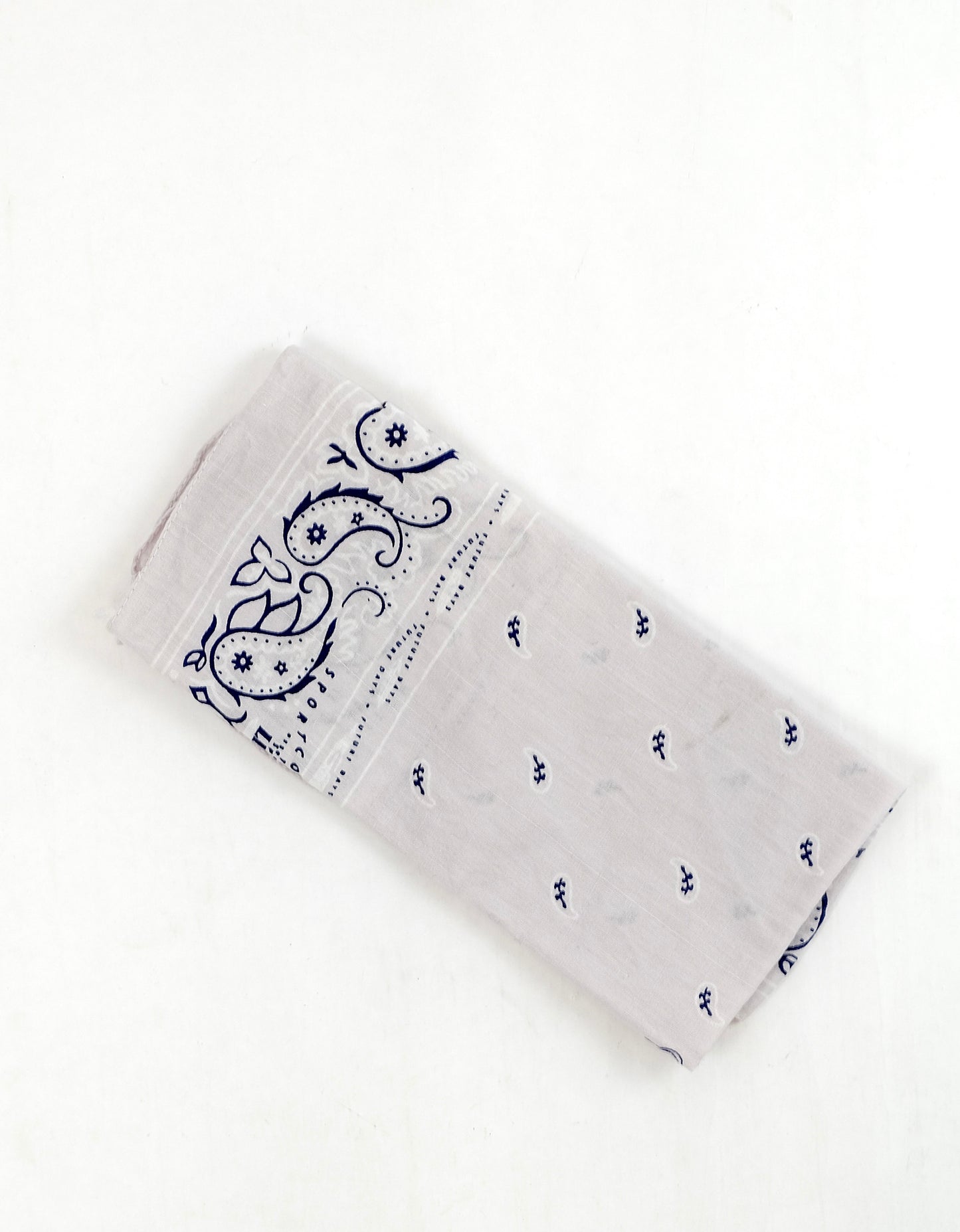Vintage Grey Bandana