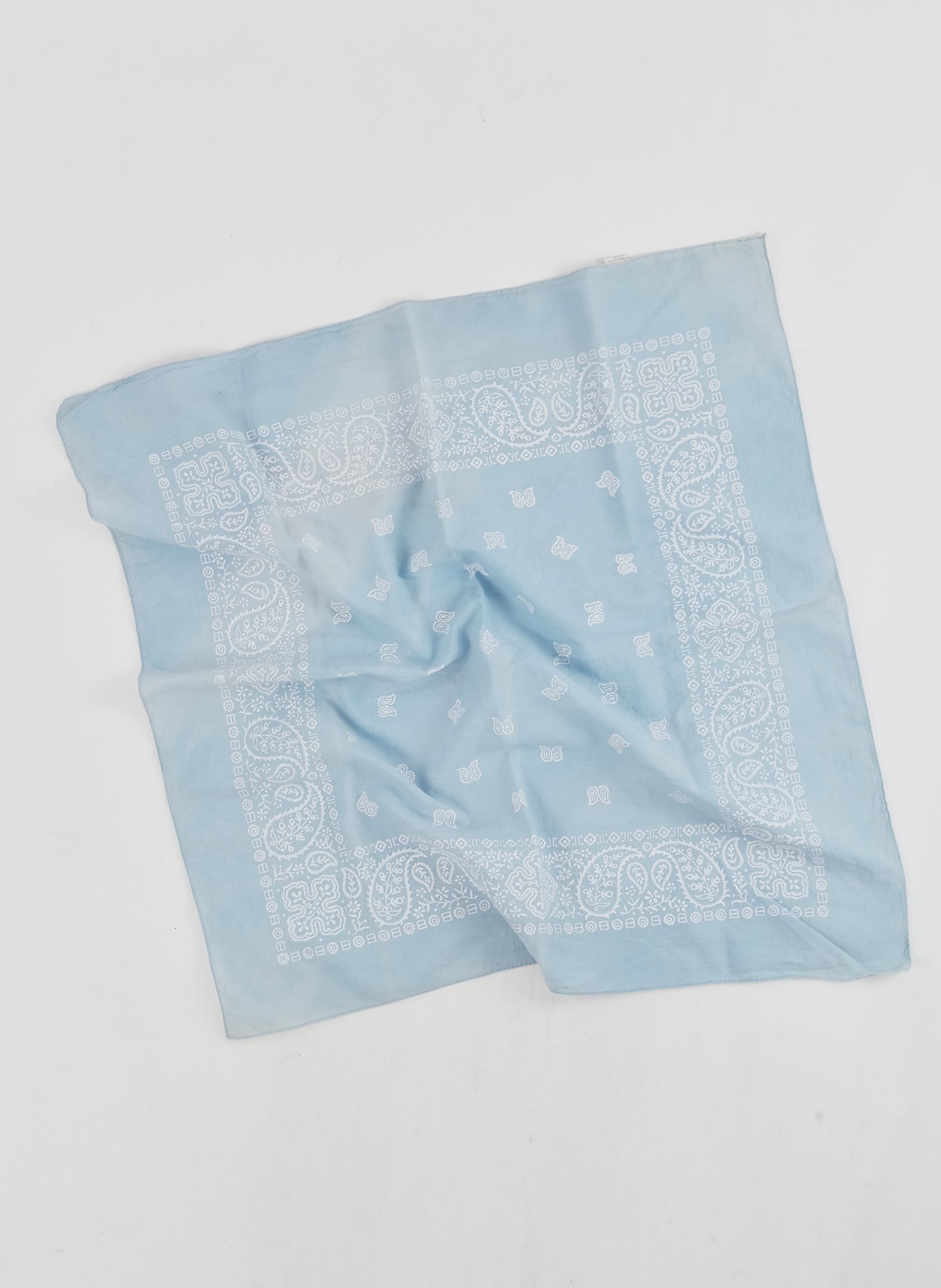 Vintage Light blue bandana