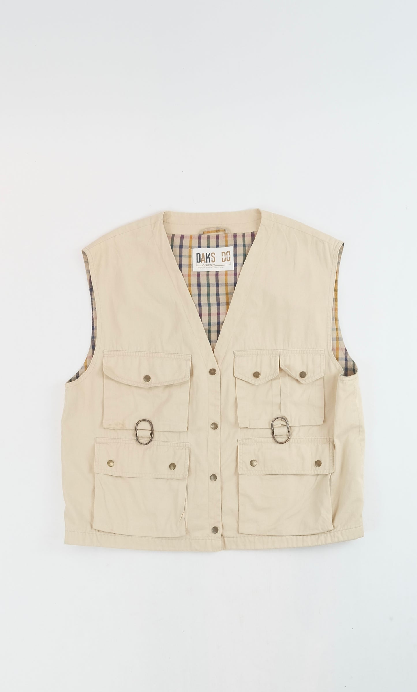 80s Fishing vest M