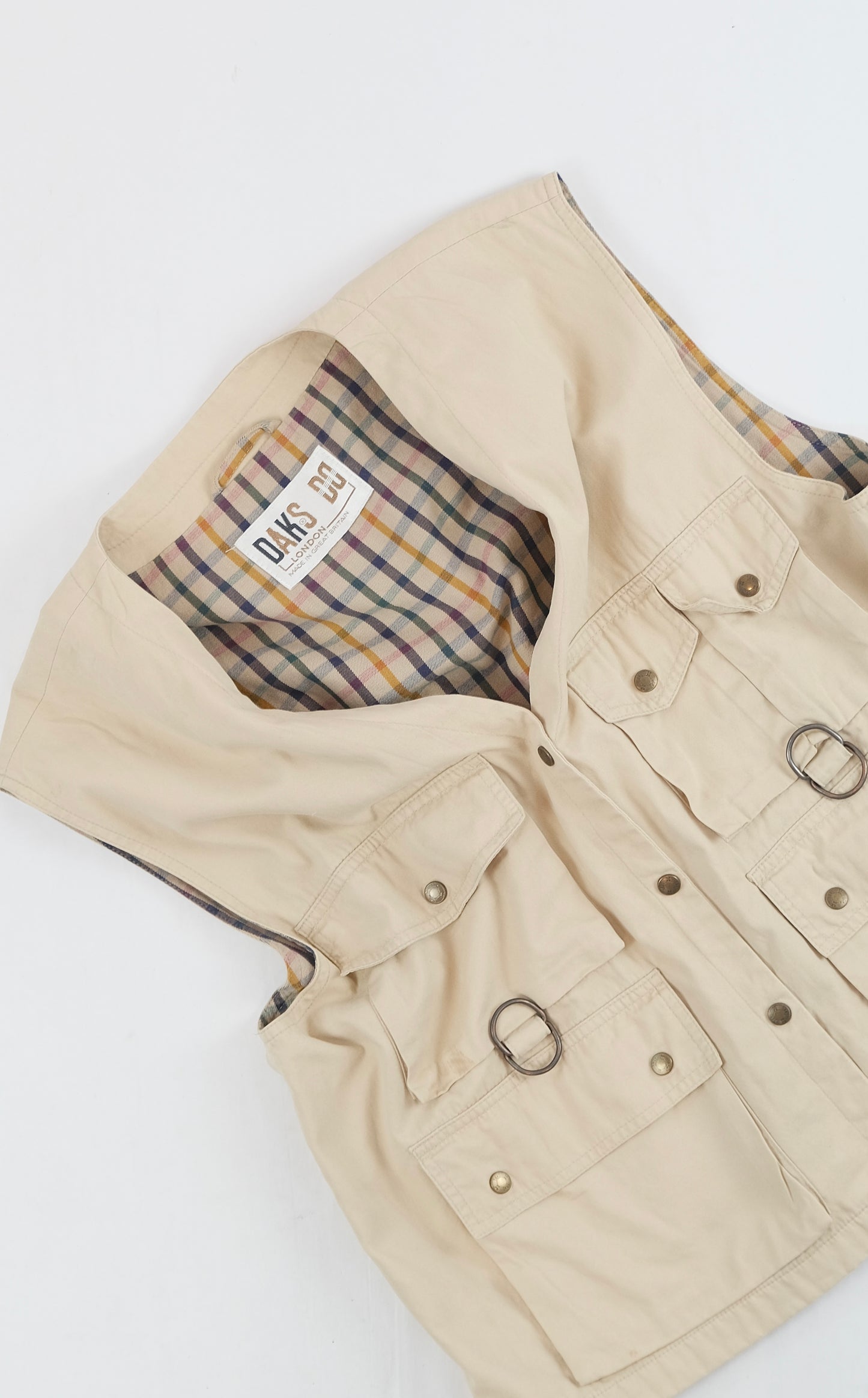 80s Fishing vest M