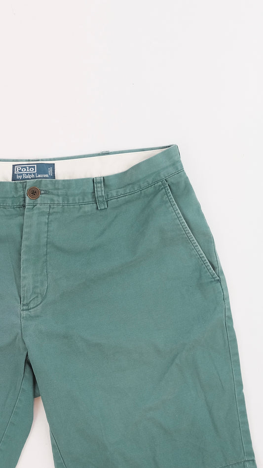 Pantaloncini verdi Ralph Lauren anni '80