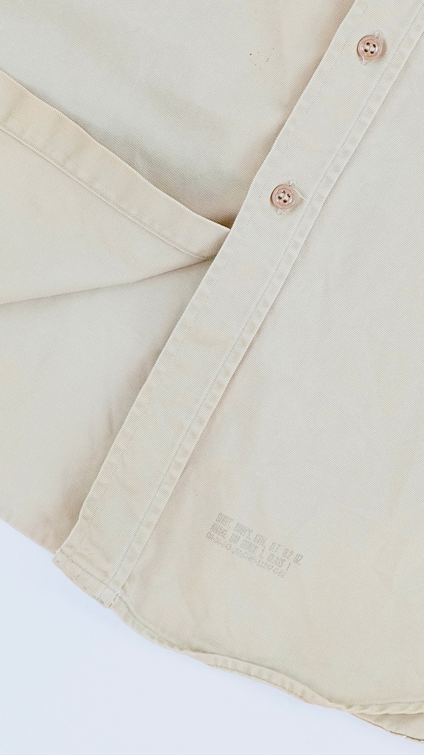 60s US Army Chino shirt M