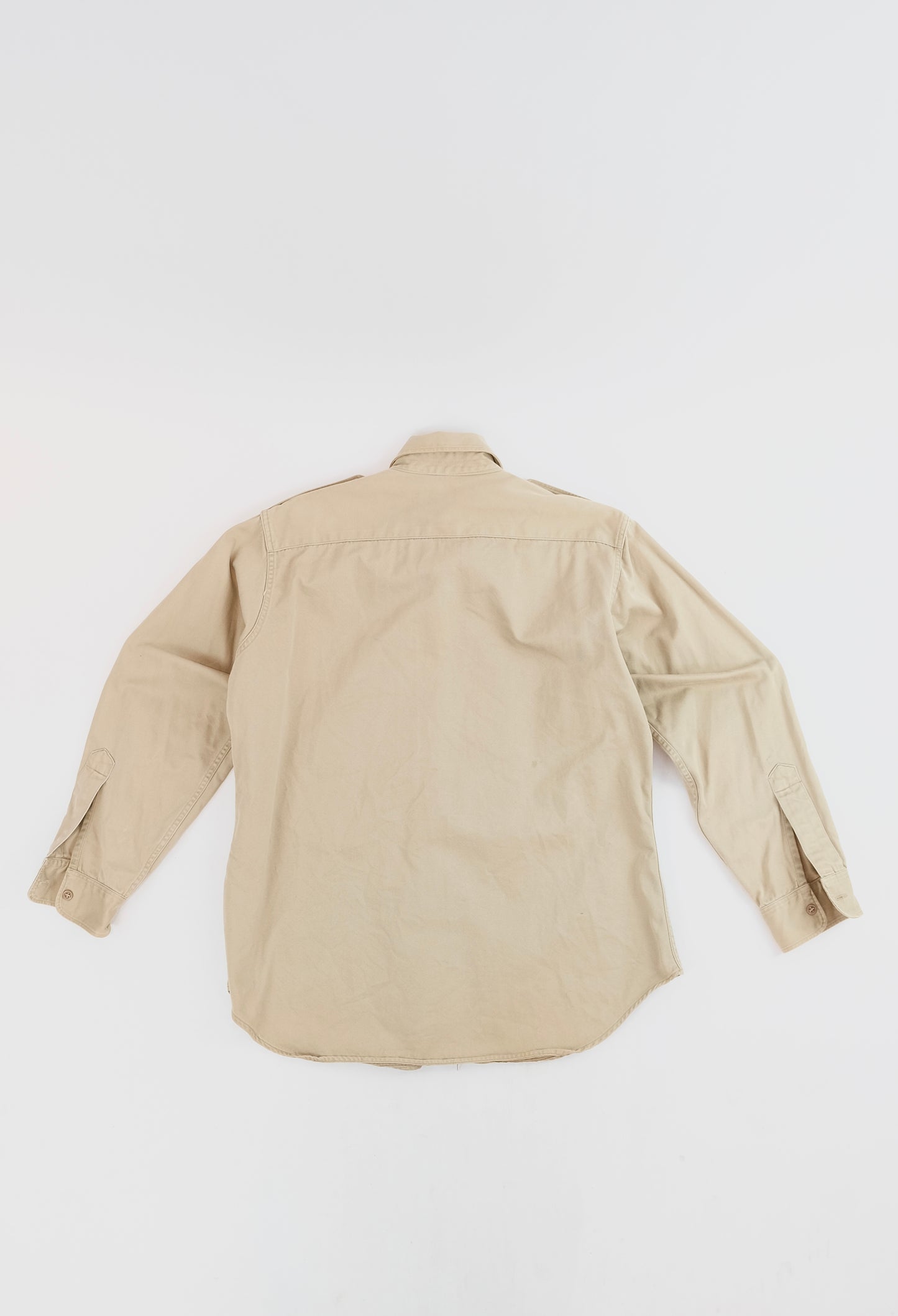 60s US Army Chino shirt M