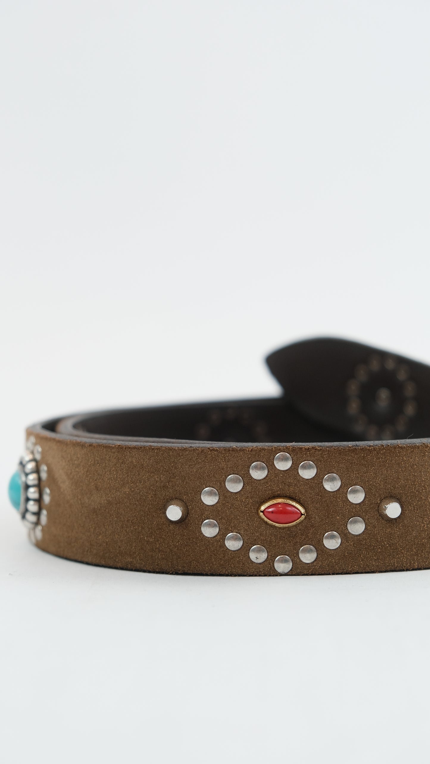DA.D Western studded Leather belt