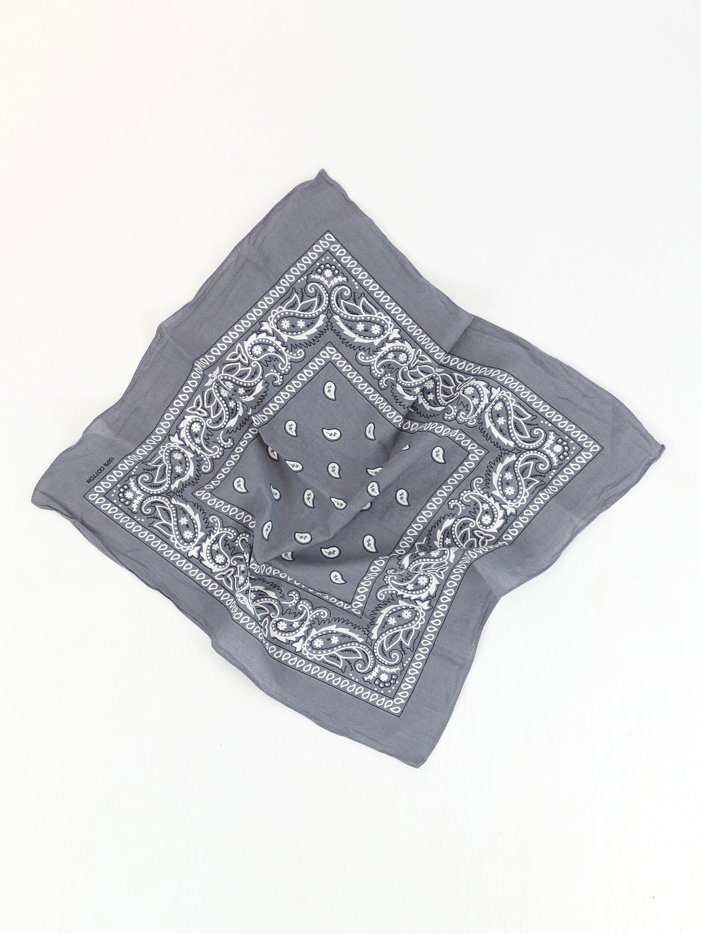 Vintage grey Bandana