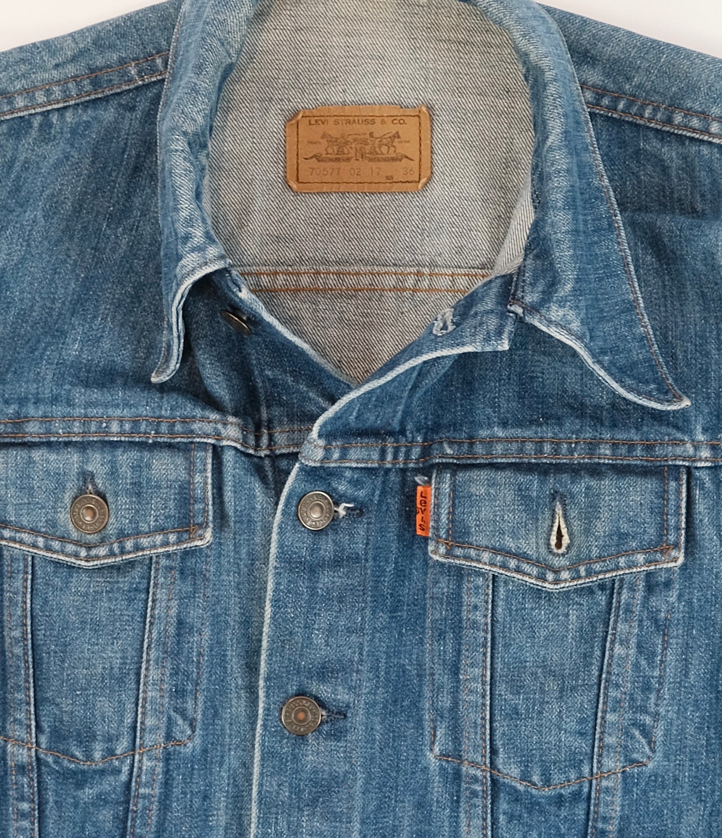 Levi's Denim trucker jacket S