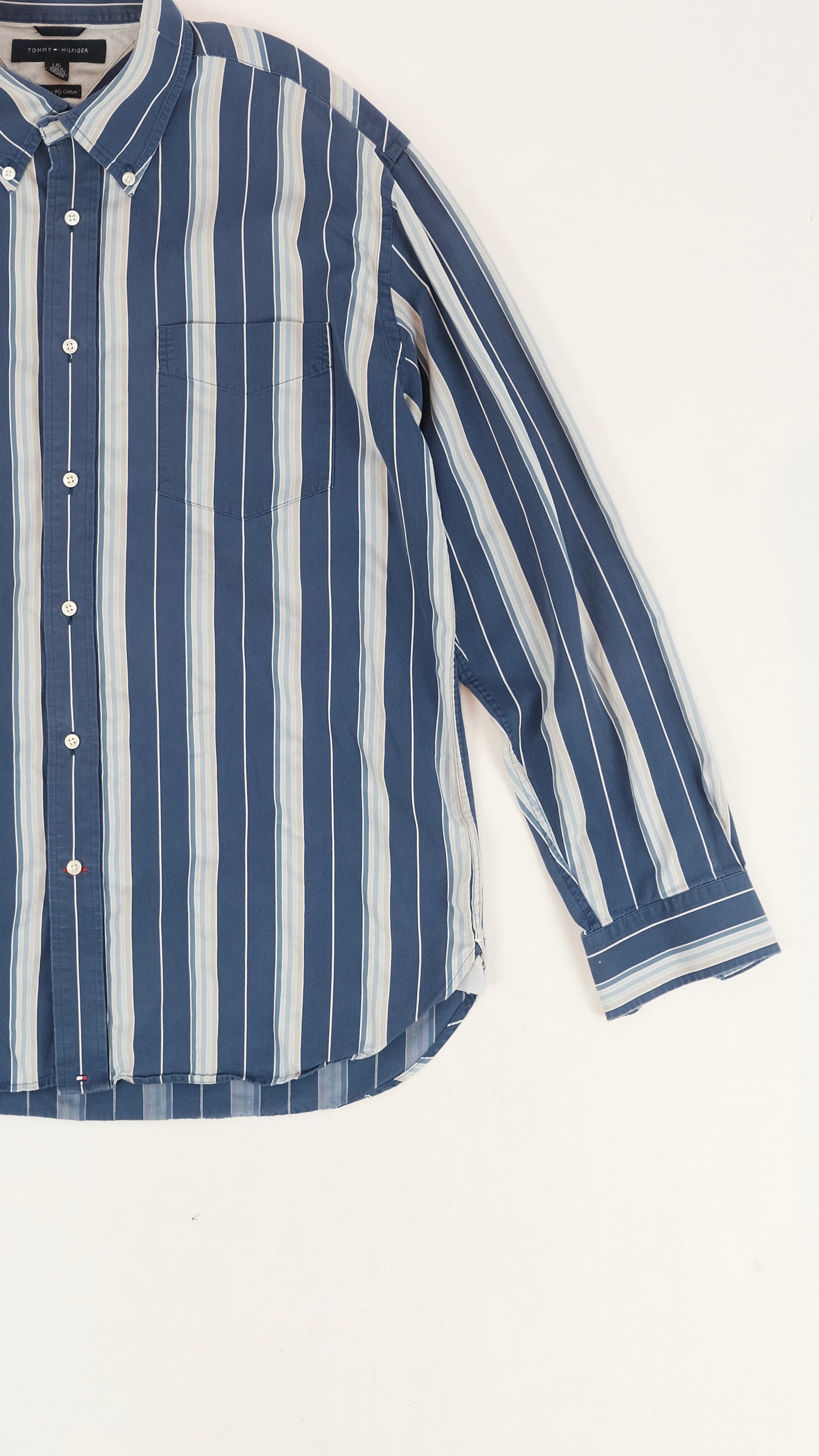 80s Tommy Hilfiger shirt L