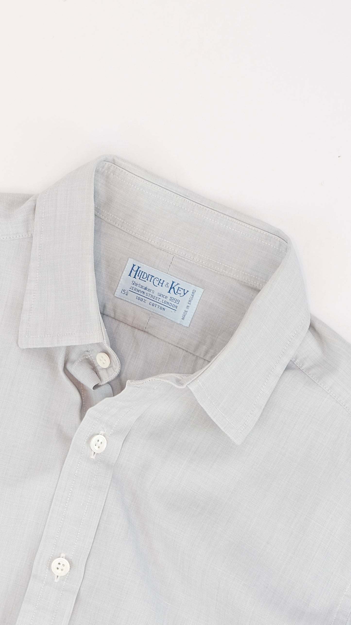 80s Hilditch & Key shirt L